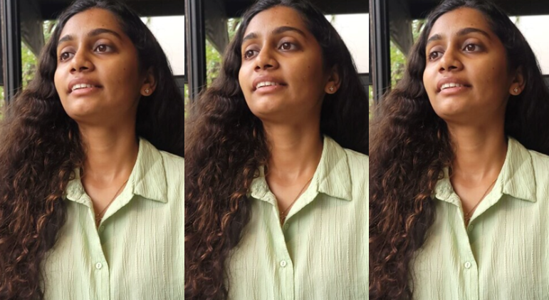 Slim Indian Babe Giving Blowjob