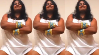 Tamil Big Boobs Horny Girl Stripping Dancing