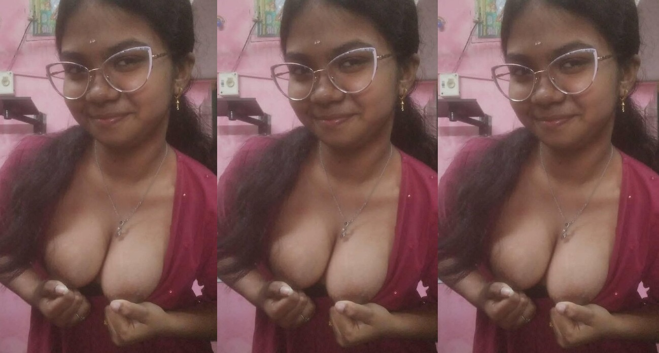 Tamil Cute Horny Girl Topless Showing Boobs Fingering Her Pussy – 2 Clip’s