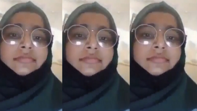 Hijabi Horny Girl Showing
