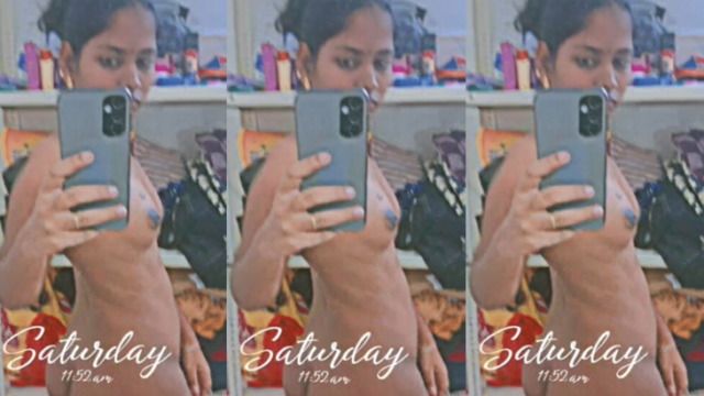 SLIM MALLU GIRL TEASING NUDE