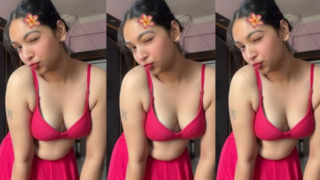 Sexy Horny Indian Girl Showing Nude Dancing More