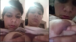 Desi Girl Showing For Boyfriend