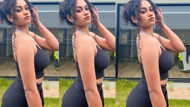 Lankan Sexy Tiktoker Baddie Teasing Riding On Boyfriend Dick With Moaning