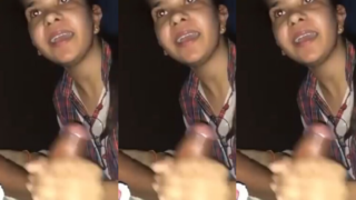 Punjabi College Horny Babe Giving Blowjob Doggy Style Fucking Riding