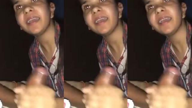 Punjabi College Horny Babe Giving Blowjob Doggy Style Fucking Riding