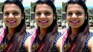 Sexy Indian Origin Malaysian Tamil Bhabhi Teasing Boobs Play