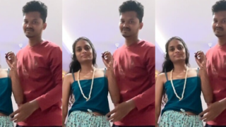 Slim Tamil Wife Anniversary Night Romance Giving Blowjob Nude Captured By Cuck Husband