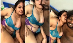Submissive Horny Indian Milf Giving Blowjob Doggy Style Fucking