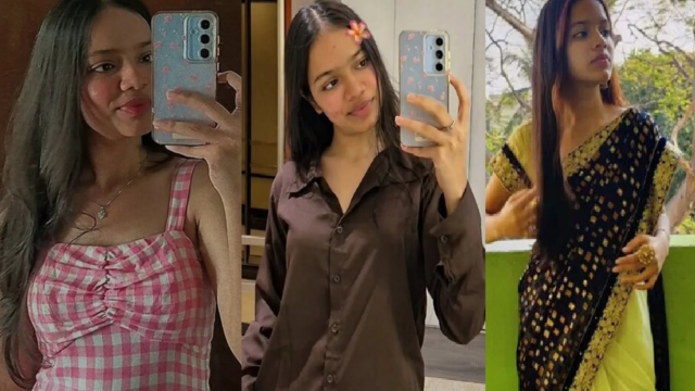 Cute Slim Young Chennai Girl Showing Perky Round Boobs To Friend
