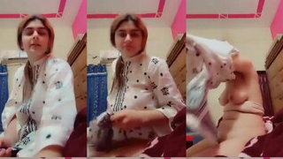 Cute Girl Remove Dress Showing
