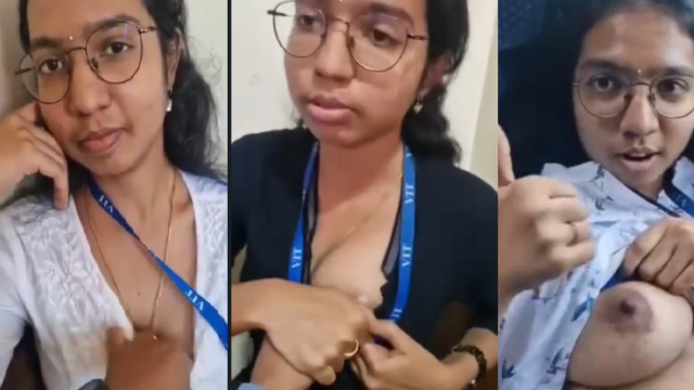 Innocent Tamil College Girl Showing Her Boobs – 5 Clip’s
