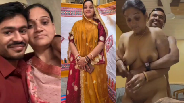 Rajasthani Milf Affair Enjoying With Young Lover In Hotel Room