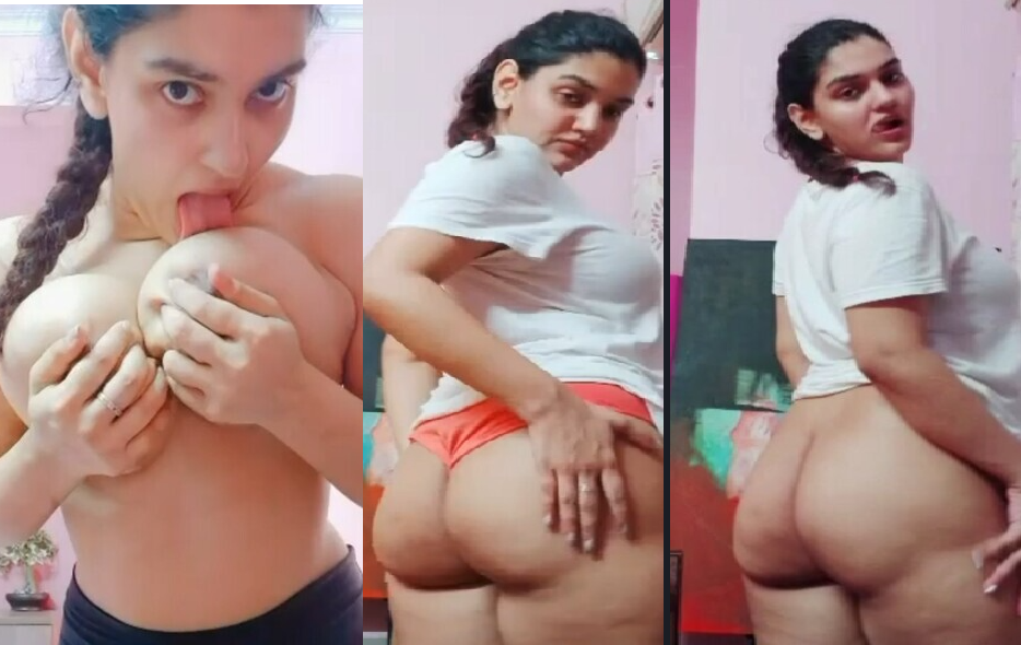 Sexy Indian Horny Tanker Babe Teasing Showing & Fingering Her Asshole
