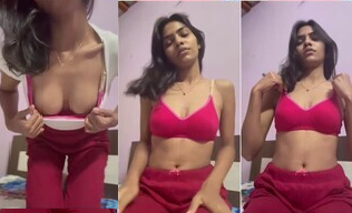 Slim Horny Tamil Girl Nude Show