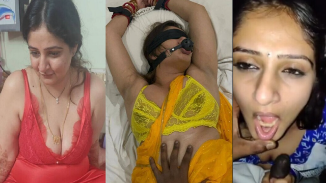 Submissive Beautiful Horny Tanker Tamil Milf BDSM Play Giving Blowjob Painful Fucking