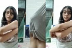 Young Girl Showing Her Boobs
