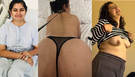 Big Ass Horny Chubby Wife Showing