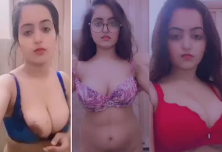 Big Boobs Horny Girl Showing Fingering