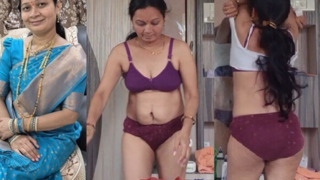Marathi Mom Nude Captured Secretly