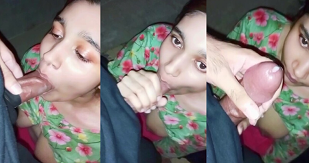 Village Girl Sucking Dick Taking Cum In Mouth