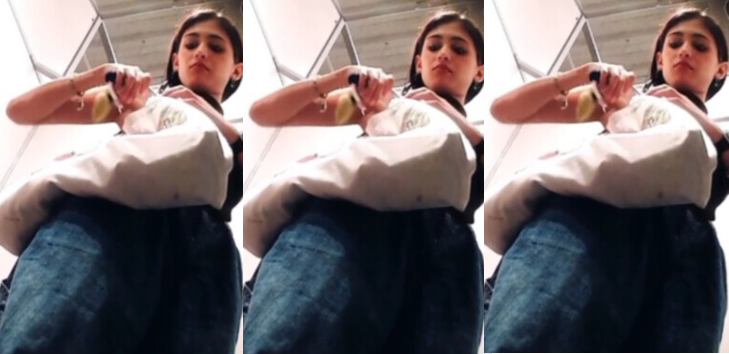 Fit Young Girl Changing Dress Secretly Recorded