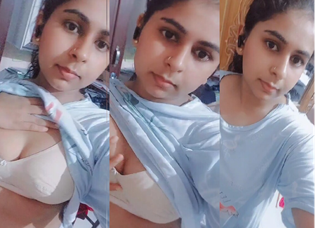Young Horny Girl Showing Rubbing Her Pussy