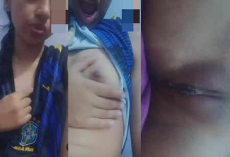 Young Indian Girl Showing